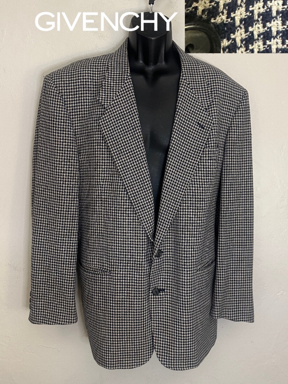 Givenchy Custom Blazer ~46R Wool blend Gently worn No size or fabric tags